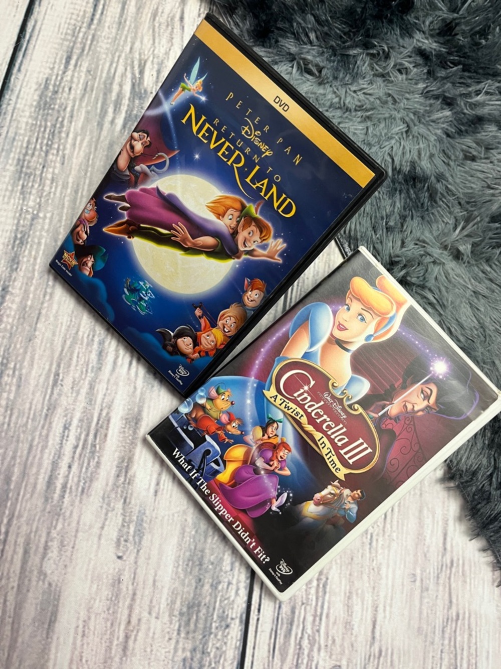 Disney DVD Bundle - Return to Never Land & Cinderella III